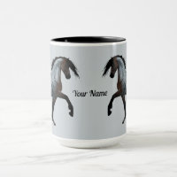 Spanish Horse Ramirez | Digital Art | Blue Roan -