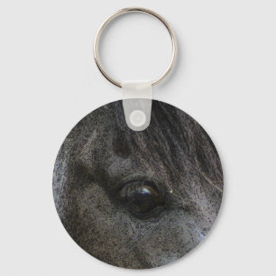Spanish Horse's Eye Equine-lover's Keychain