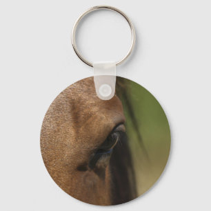 Spanish Horse's Eye Equine-lover's Keychain