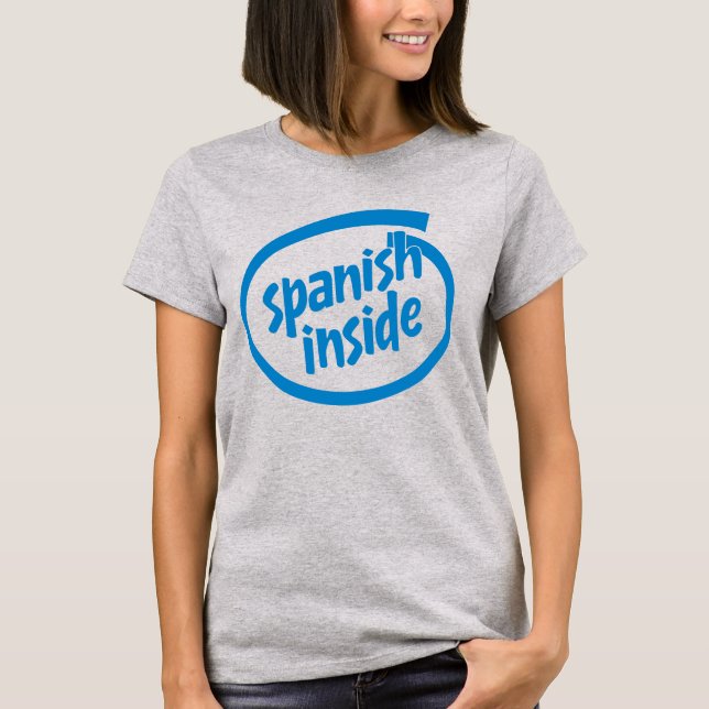 Spanish inside T-Shirt (Front)