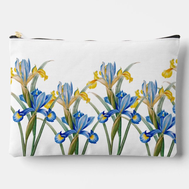 Spanish iris by Pierre-Joseph Redouté Accessory Pouch (Front)