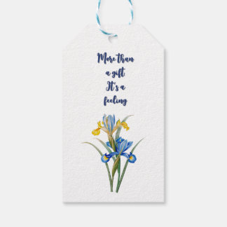 Spanish iris by Pierre-Joseph Redouté Gift Tags