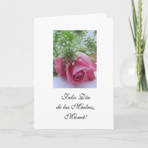 Spanish:La mejor madre del mundo/ Mother's day Holiday Card