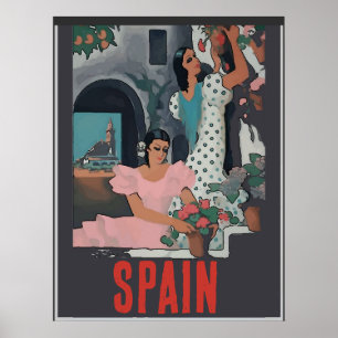 Spanish Ladies, Add Text Poster