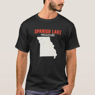 Spanish Lake Missouri USA State America Travel Mis T-Shirt