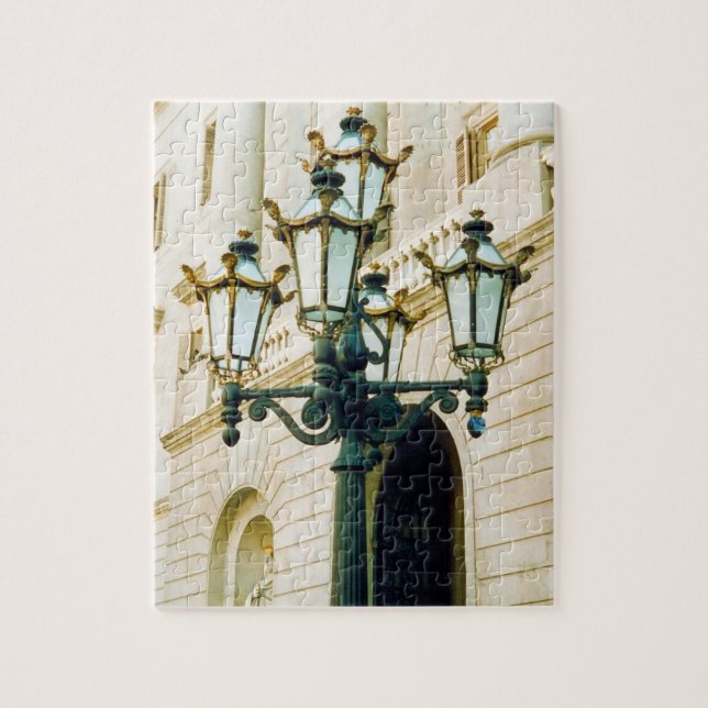 spanish lamp post jigsaw puzzle (Vertical)