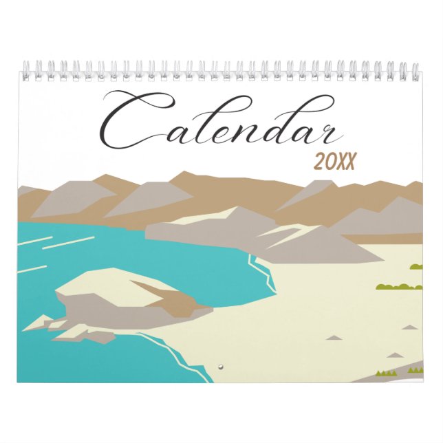 Spanish landscape calendar (Cover)