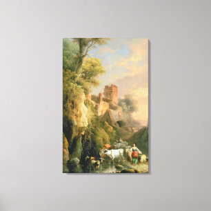 Spanish landscape canvas print