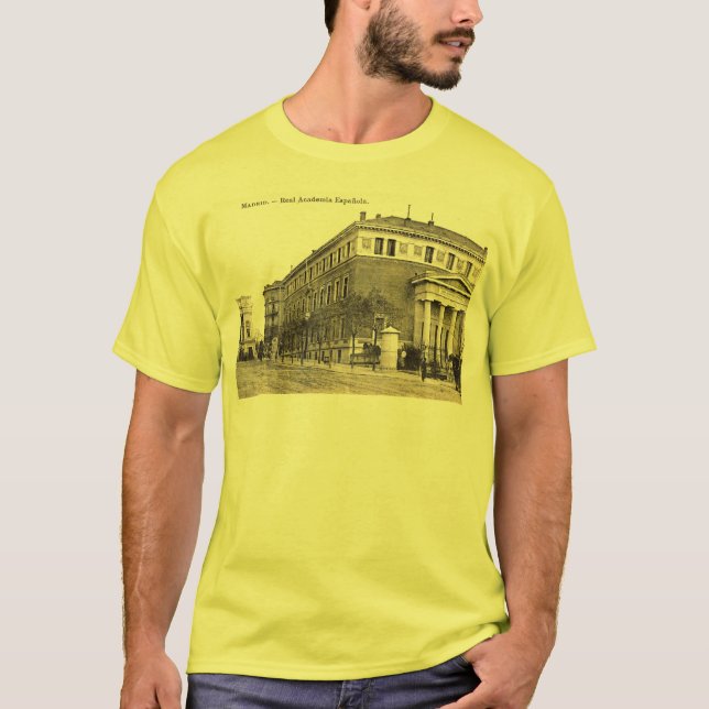 Spanish Language Academy Madrid Spain T-Shirt (Front)