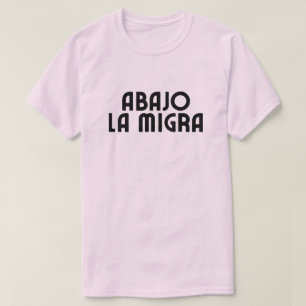 Spanish Language Down With ICE T-Shirt