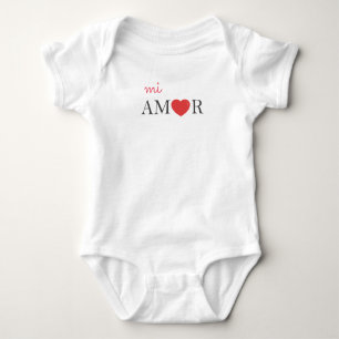 Spanish Language "My Love," "Mi Amor" Bodysuit