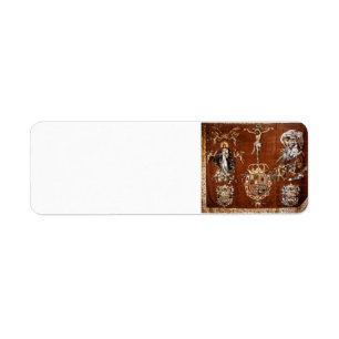 Spanish Lepanto Banner Return Label