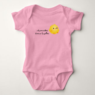 Spanish lullaby Los Pollitos Baby Bodysuit