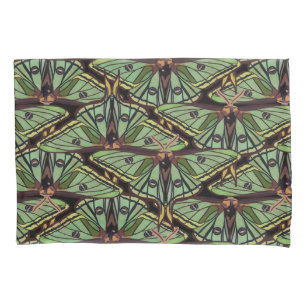 Spanish Luna Moth Pattern Pillowcase