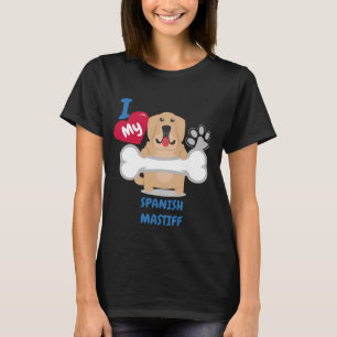 SPANISH MASTIFF Cute Dog Gift Idea Funny Dogs T-Shirt