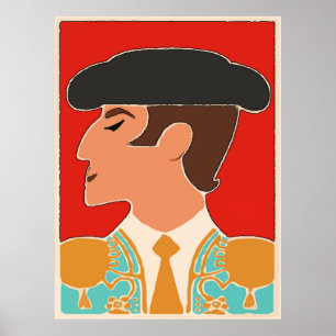 Spanish, Matador, Bull Fighter Poster