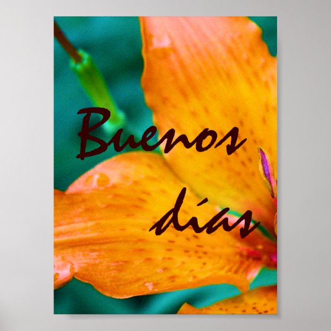 Spanish Morning Print (Front)