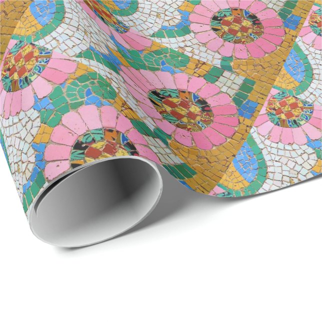 Spanish Mosaic Wrapping Paper (Roll Corner)