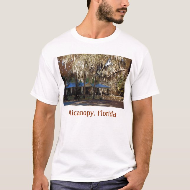 Spanish Moss, Micanopy, Florida T-Shirt (Front)
