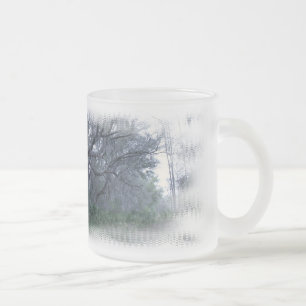 Spanish Moss on Oak Trees Frosted Cup
