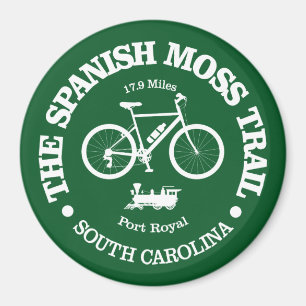 Spanish Moss Trail (cycling) Magnet