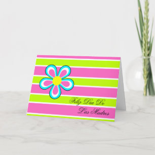 Spanish Mother's Day Card - Flower
