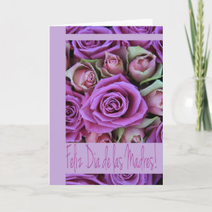 Spanish Mother's Day rose card