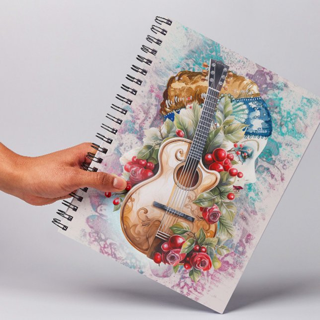 Spanish Music Spiral Photo Notebook (Creator Uploaded)