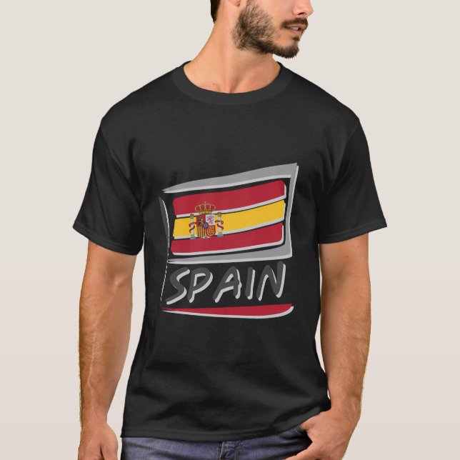 Spanish National Flag T-Shirt (Front)