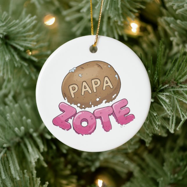 Spanish Papa Zote Soap Ornament (Tree)