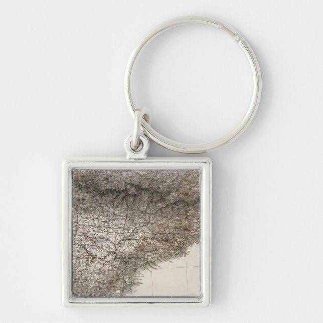 Spanish Peninsula 2 Key Ring (Front)