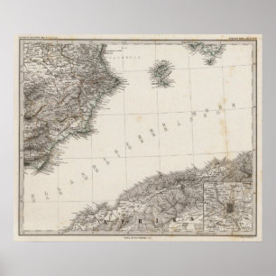 Spanish Peninsula 4 Poster
