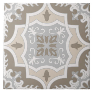 Spanish Portuguese Boho  Tile