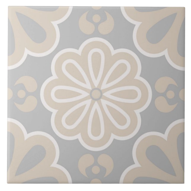 Spanish Portuguese Boho  Tile (Front)