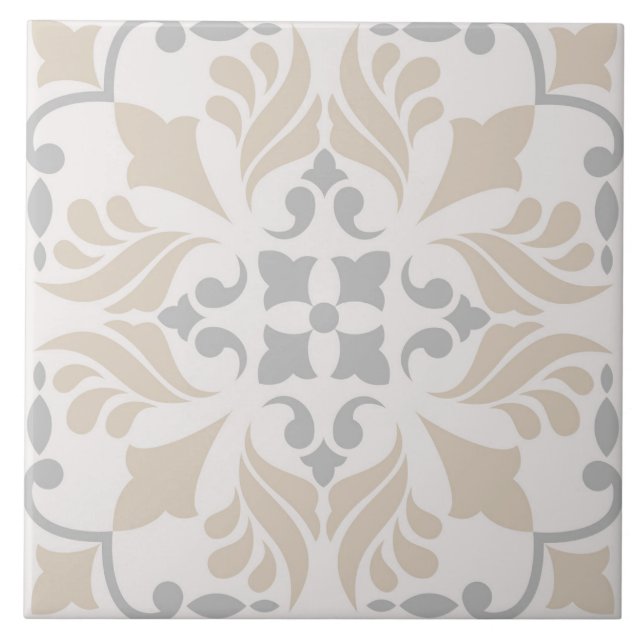 Spanish Portuguese Boho  Tile (Front)