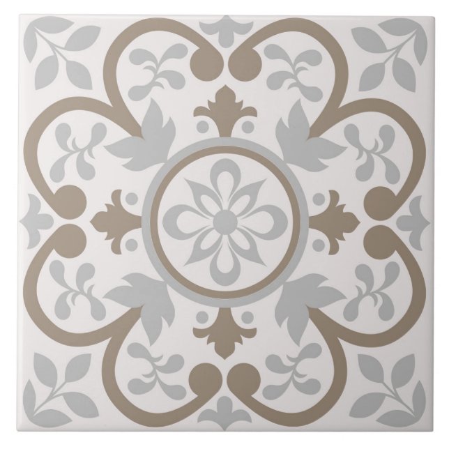 Spanish Portuguese Boho  Tile (Front)