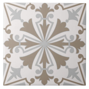 Spanish Portuguese Boho Tile