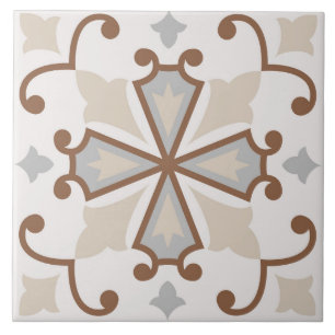 Spanish Portuguese Boho Tile