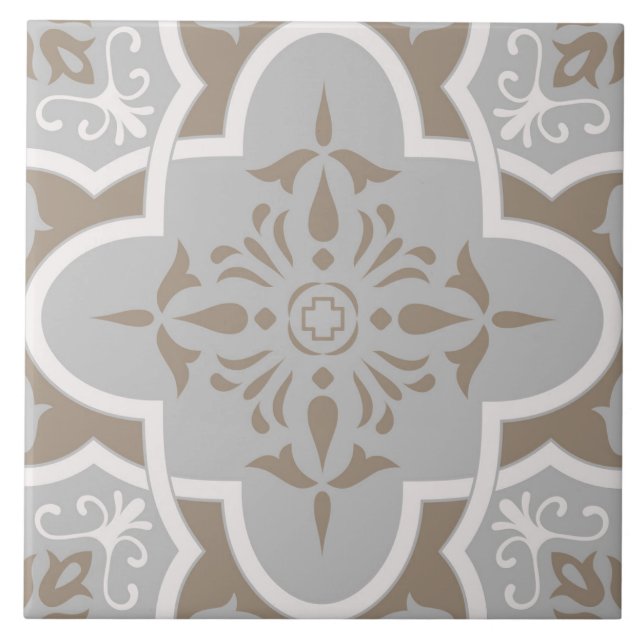 Spanish Portuguese Boho  Tile (Front)