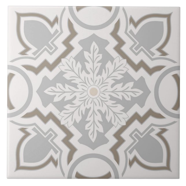Spanish Portuguese Boho  Tile (Front)