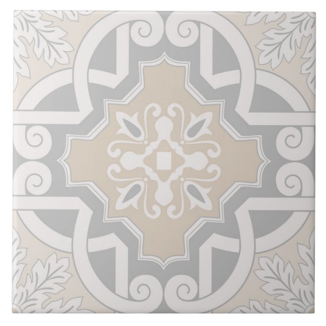 Spanish Portuguese Boho  Tile (Front)