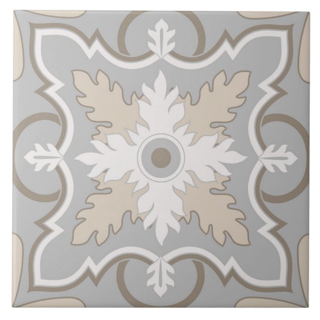 Spanish Portuguese Boho  Tile (Front)