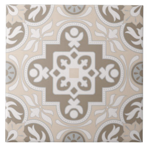 Spanish Portuguese Boho Tile