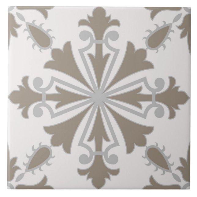 Spanish Portuguese Boho  Tile (Front)