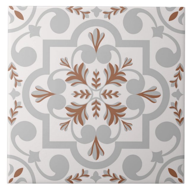 Spanish Portuguese Boho  Tile (Front)