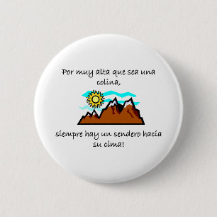 Spanish Quotes 6 Cm Round Badge