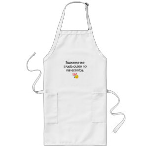 Spanish Quotes Long Apron