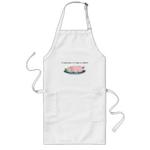 Spanish Quotes Long Apron
