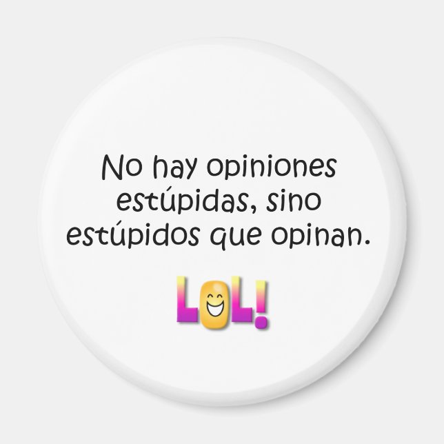 Spanish Quotes Magnet (Front)