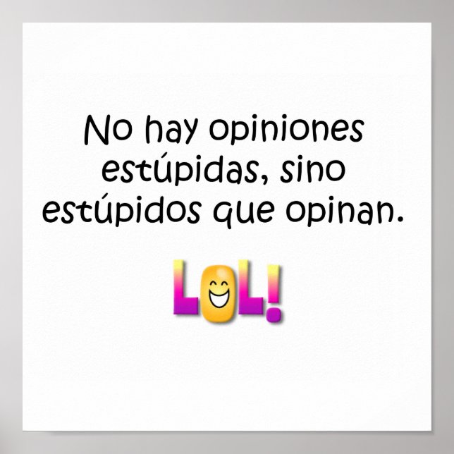 Spanish Quotes Poster (Front)